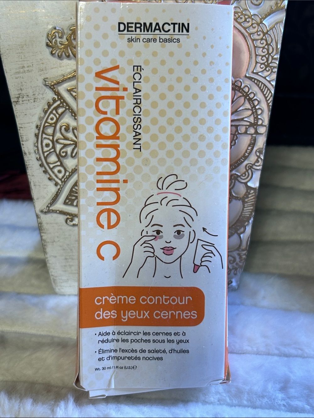 Dermactin Vitamin C Eye Contour Cream — Orange
